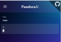 PandoraAI chat screenshot