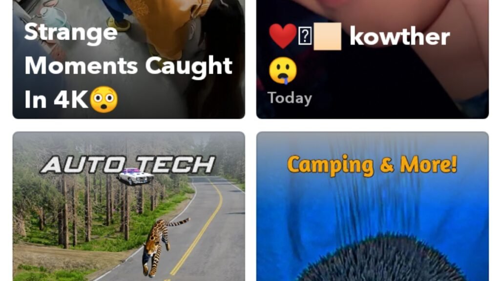 connected on snapchat
